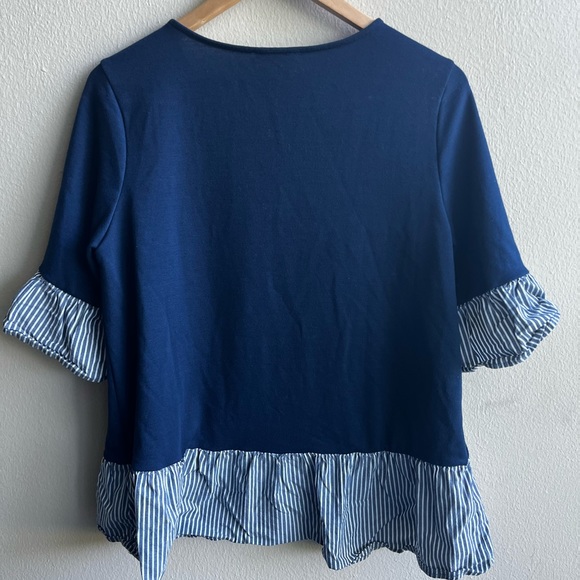 Pleione navy top - Picture 4 of 5